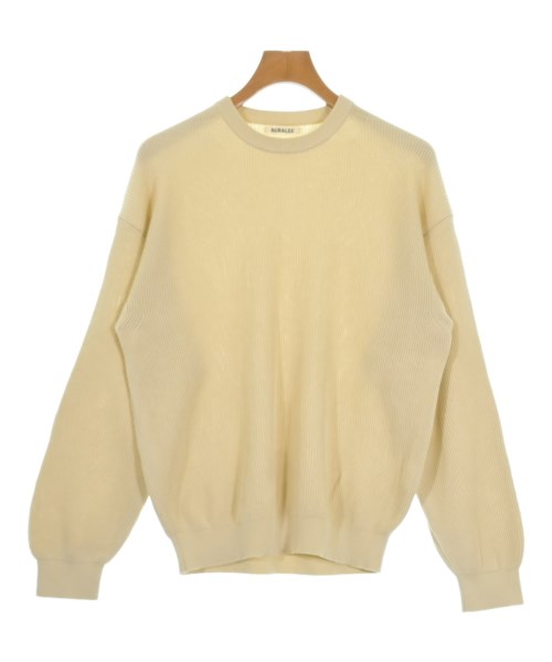 AURALEE オーラリーニット・セーター メンズ 4(M位) クリーム系【中古】【古着】