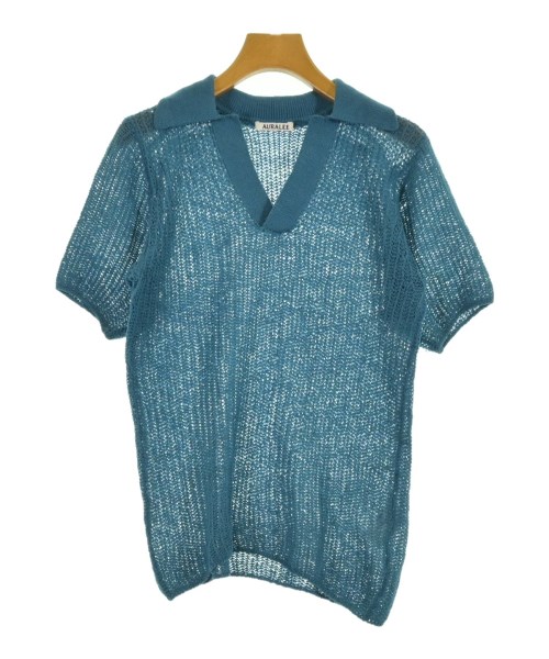 楽天市場】AURALEE / オーラリー | GIZA HIGH GAUGE RIB KNIT POLO