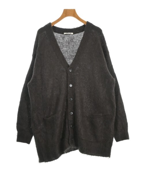 AURALEE オーラリーカーディガン レディース 0(S位) 茶【中古】【古着】|RAGTAG(ブランド古着のラグタグ)