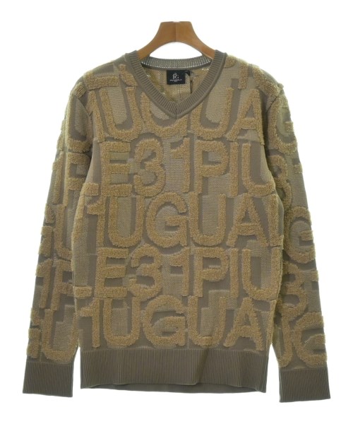 楽天市場】【中古】1piu1uguale3バックロゴVネックニット ブラック