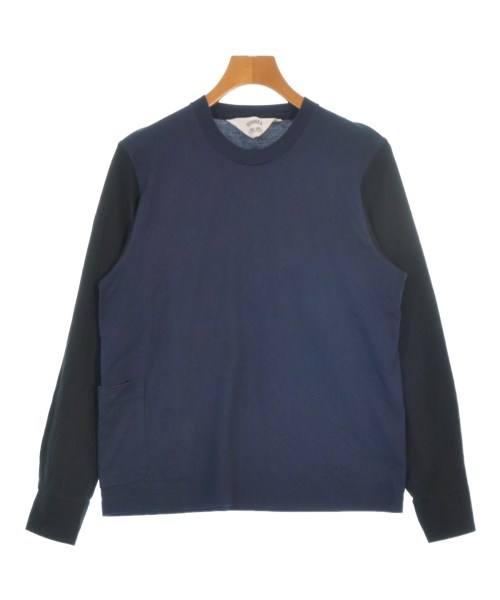SUNSEA サンシー Tシャツ・カットソー メンズ 1(S位) 紺x黒 【中古】【古着】 6,020円