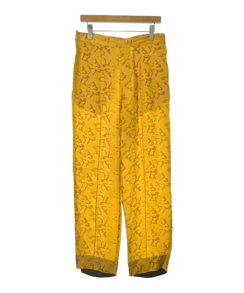 TOGA トーガ パンツ（その他） メンズ L 黄xエンジ(総柄) 【中古】【古着】
