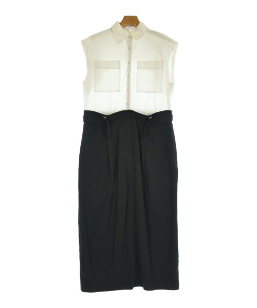 CLANE クラネ ワンピース レディース 1(S位) 白x黒 【中古】【古着】