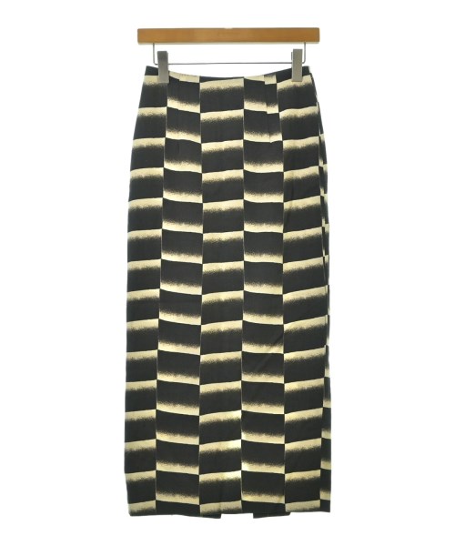 Needles ニードルス ロング・マキシ丈スカート レディース 2(M位) 黒x黄系(総柄) 【中古】【古着】