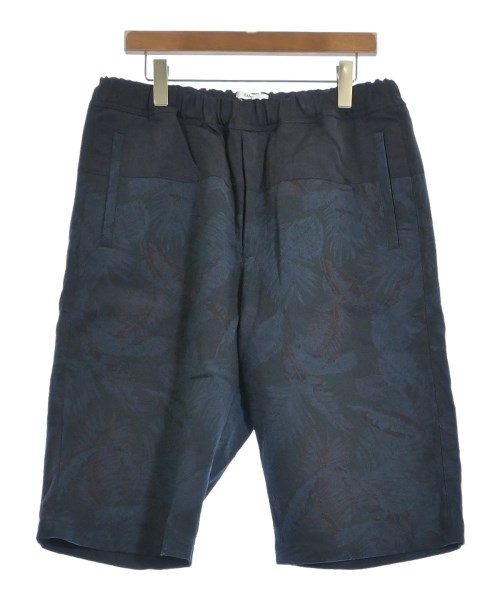 OAMC オーエーエムシー ショートパンツ メンズ XL 紺x青xエンジ(総柄) 【中古】【古着】