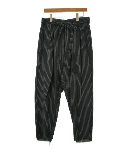 BED J.W. FORD ベッドフォード パンツ（その他） メンズ 0(XS位) 黒x白系(ストライプ) 【中古】【古着】