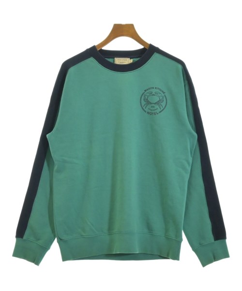 MAISON KITSUNE メゾンキツネ スウェット メンズ L 緑 【中古】【古着】 7,296円