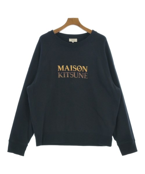 MAISON KITSUNE メゾンキツネスウェット メンズ S 紺【中古】【古着】