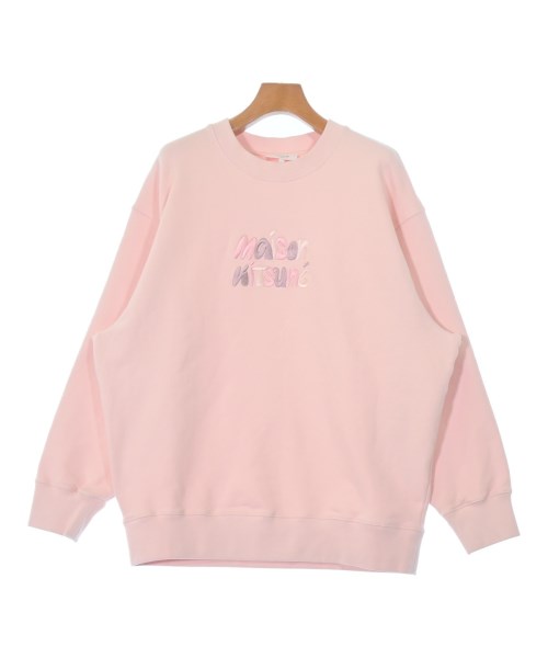 MAISON KITSUNE メゾンキツネスウェット レディース S サクラ色【中古】【古着】