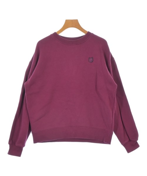 MAISON KITSUNE メゾンキツネスウェット レディース S 赤紫系【中古】【古着】
