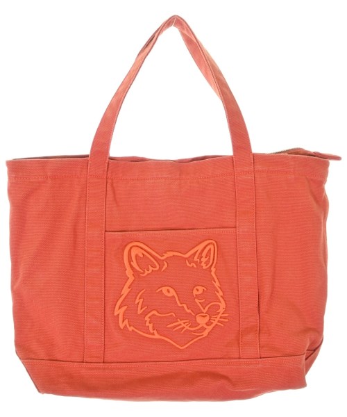 MAISON KITSUNE メゾンキツネトートバッグ レディース - 赤系【中古】【古着】