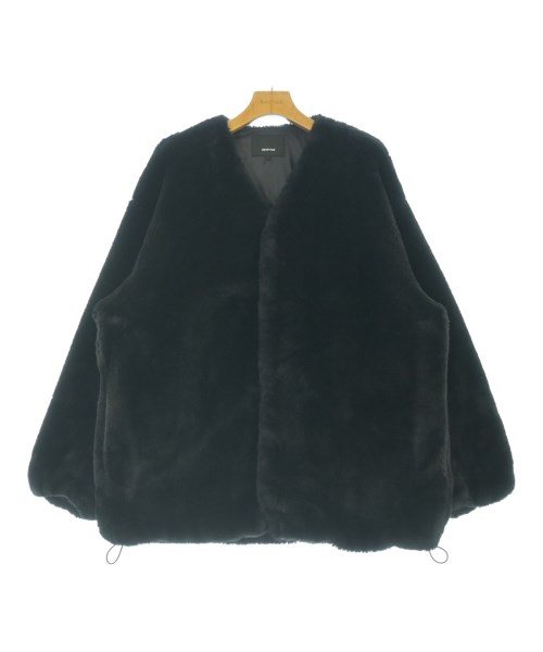 08sircus ゼロエイトサーカス コート（その他） レディース 4(XL位) 黒 【中古】【古着】