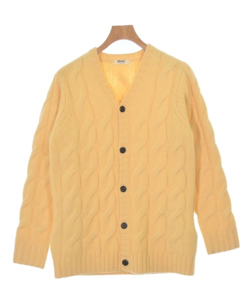 RHC Ron Herman アールエイチシーロンハーマンカーディガン メンズ S 黄【中古】【古着】