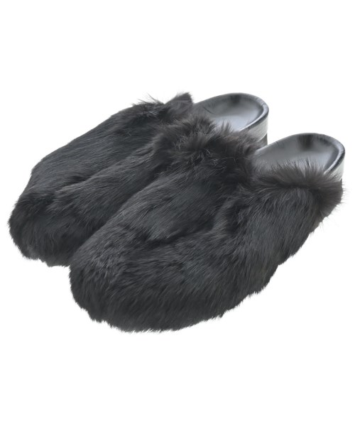 MAISON EUREKA メゾンエウレカサンダル レディース EU37(23.5糎位) 黒【中古】【古着】 レディース靴-サンダル