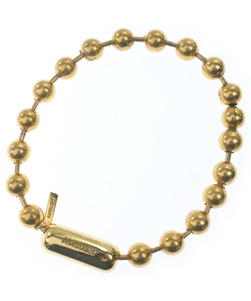 楽天市場】【中古】AMBUSHボールチェーン ネックレス ゴールド【価格