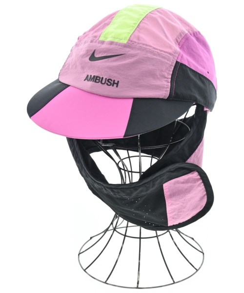 人気！【AMBUSH】アンブッシュ テディ 耳付き 帽子 ピンク 人気