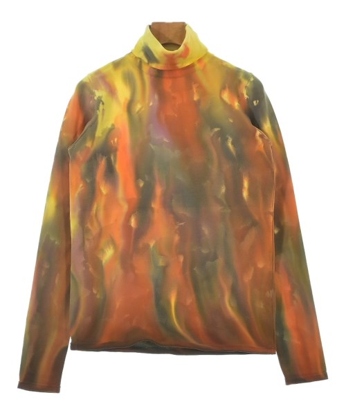 AMBUSH アンかん木プルオーバー・カットソー メンズ 3(L位) オレンジ色x黄x紺(総柄)【中古】【古着】