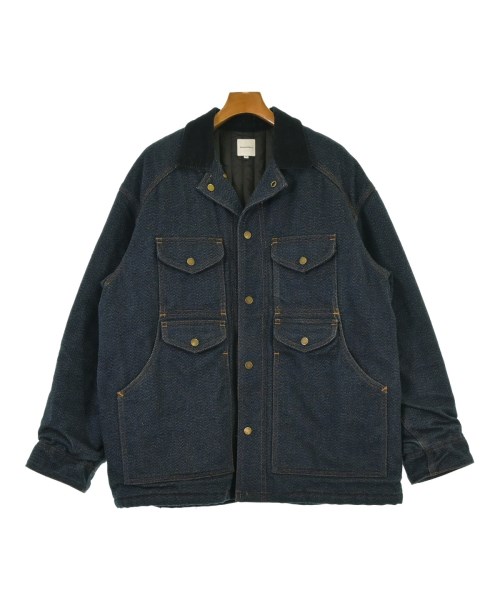 Sasquatchfabrix. サスクワァッチファブリックス カバーオール メンズ M 紺 【中古】【古着】