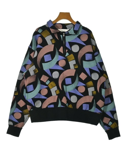 Sasquatchfabrix. サスクワァッチファブリックス スウェット メンズ XL 黒x紫xピンク等(総柄) 【中古】【古着】