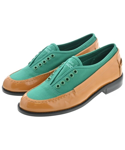 kolor/BEACON 色つやビーコンシューズ（余分の物） メンズ 25.5珊 茶x緑【中古】【古着】
