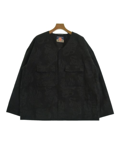 black means ブラックミーンズブルゾン(その他) メンズ L 黒xグレー(総柄)【中古】【古着】|RAGTAG(ブランド古着のラグタグ)
