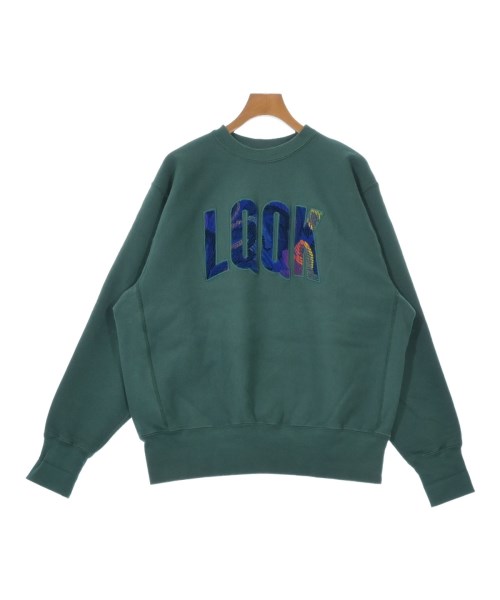 LQQK STUDIO ルックスタジオスウェット メンズ XL 緑【中古】【古着】