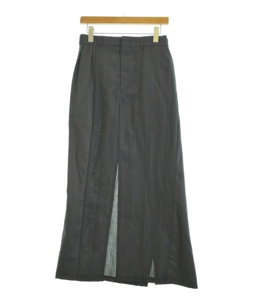 77circa ナナナナサーカロング・マキシ丈スコート レディース -(L位) 薄墨色【中古】【古着】