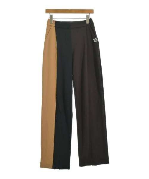 Maison MIHARA YASUHIRO メゾンミハラヤスヒロスウェットパンツ レディース 36(S位) 茶x黒xベージュ【中古】【古着】