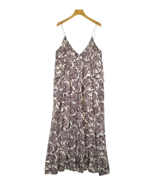 JANE SMITH ジェーンスミス ワンピース レディース 36(S位) エンジx白(花柄) 【中古】【古着】