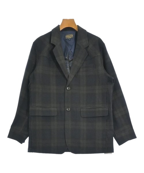 JANE SMITH ジェーンスミスジャケット レディース F 黒x茶【中古】【古着】｜RAGTAG（ブランド古着のラグタグ）