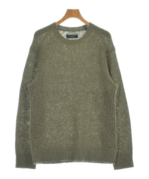 ALLSAINTS オールセインツ ニット・セーター メンズ M カーキ 【中古】【古着】