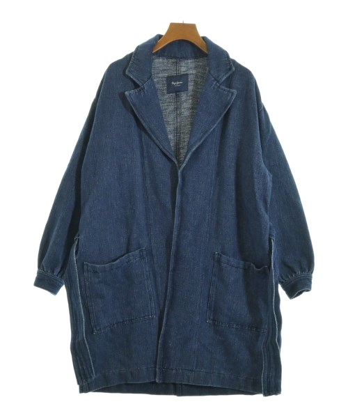 Pepe Jeans LONDON ペペジーンズロンドンコート（余分の物） レディース S 青【中古】【古着】 コート・ジャケット-レディースファッション