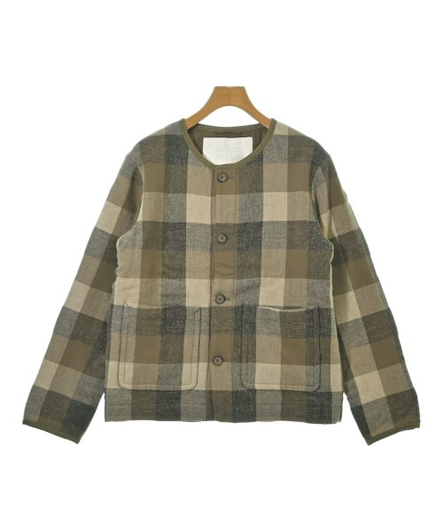 UNITED ARROWS&SONS ユナイテッドアローズアンドサンズカジュアルジャケット メンズ L カーキxベージュ等(チェック)【中古】【古着】|RAGTAG(ブランド古着のラグタグ)