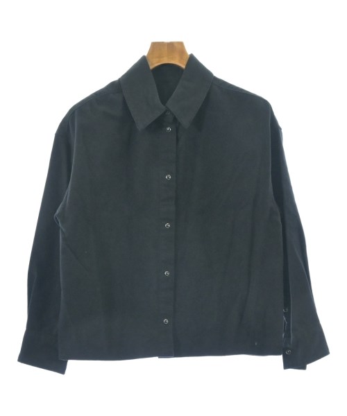 SERGE de bleu サージ カジュアルシャツ レディース 36(S位) 黒 【中古】【古着】