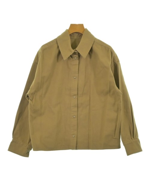 SERGE de bleu サージ カジュアルシャツ レディース 38(M位) キャメル 【中古】【古着】