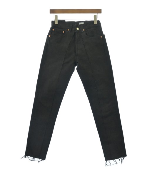 Old Park オールドパーク デニムパンツ メンズ -(XS位) 黒 【中古】【古着】