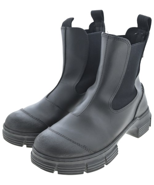 Ganni ガニーブーツ レディース EU37(23.5珊位) 黒【中古】【古着】