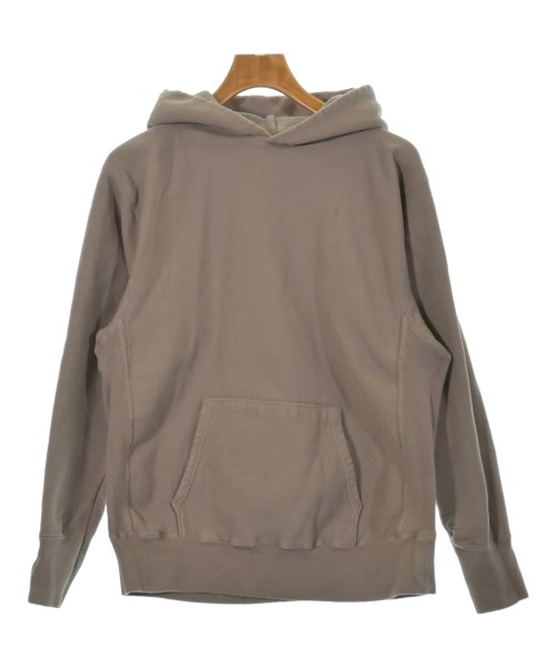 ATON エイトン パーカー メンズ 4(XL位) 茶 【中古】【古着】