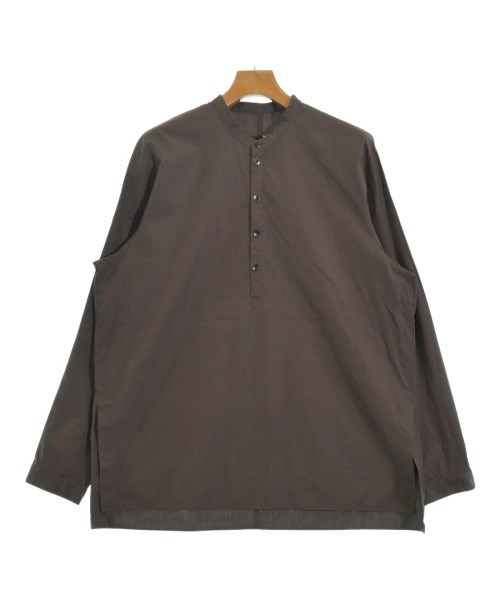 ATON エイトン カジュアルシャツ メンズ 06(XXL位) 茶 【中古】【古着】
