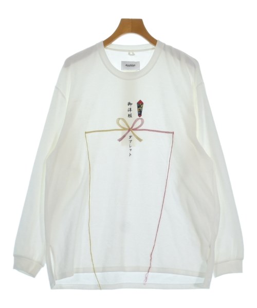 doublet ダブレットTシャツ・カットソー メンズ M 白【中古】【古着】