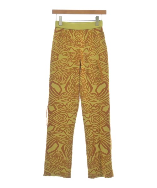 LEINWANDE ラインヴァンド パンツ（その他） レディース F 黄系xオレンジ(総柄) 【中古】【古着】