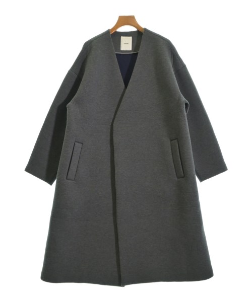 ebureエブール☆ボンディングフードショートコート 38 ebure エブール EBURE ボンディングコート グレー サイズ：38