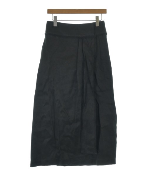 ebure エブールロング・マキシ丈スコート レディース 38(M位) 黒【中古】【古着】