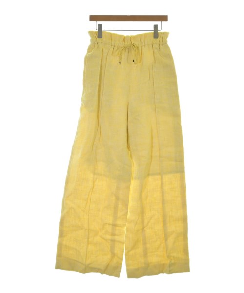 ebure エブール パンツ(その他) レディース F 黄(チェック) 【中古】【古着】