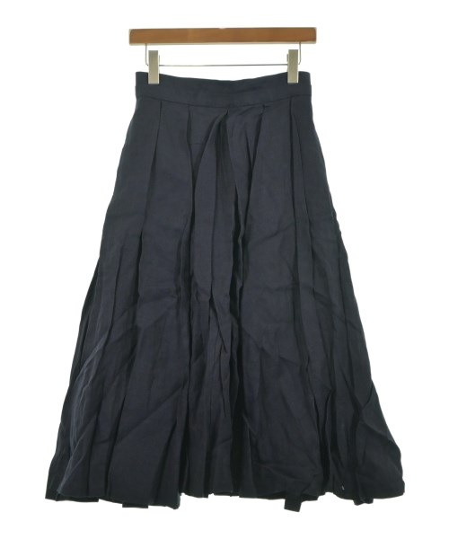 ebure エブール ロング・マキシ丈スカート レディース 38(M位) 紺 【中古】【古着】