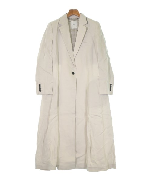 ebure エブール コート（その他） レディース 36(S位) ライトグレー 【中古】【古着】