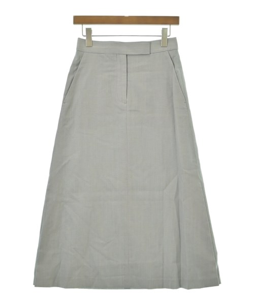 ebure エブール ロング・マキシ丈スカート レディース 36(S位) ライトグレー 【中古】【古着】