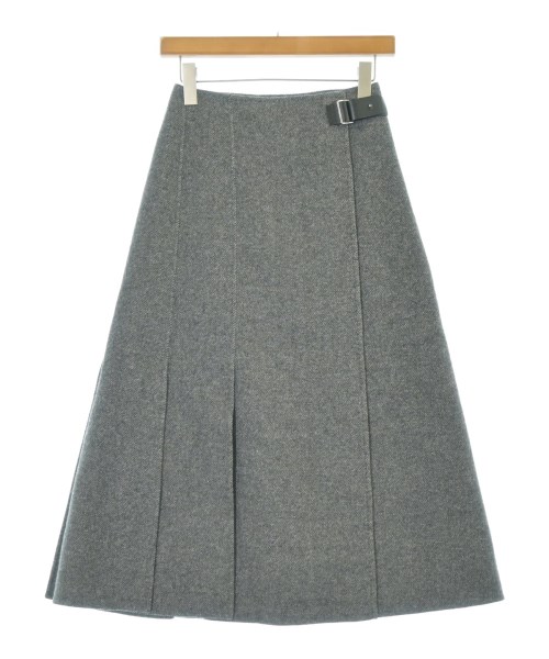 ebure エブールロング・マキシ丈スコート レディース 36(S位) 薄墨色【中古】【古着】