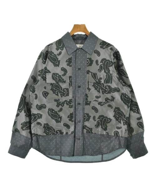 TOGA VIRILIS ペイズリー柄 半袖開襟シャツ TOGA VIRILIS シャツ STUDIOUS別注 Paisley Panel Shirts メンズ