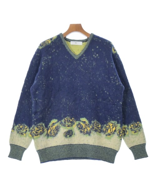 TOGA VIRILIS トゥーガ ビリリースニット・セーター メンズ 46(M位) 紺x緑x黄等【中古】【古着】